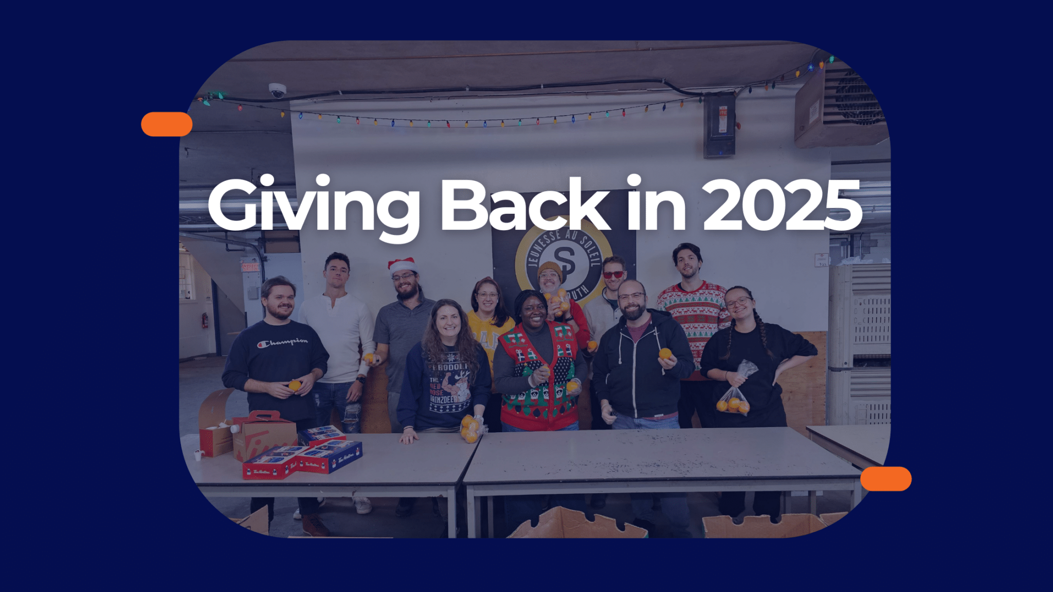 Giving Back to the Community in 2025